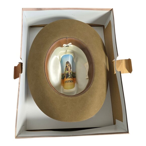 Stetson Range WF2050 4X Beaver Hat in Acorn 3" Brim Size 7 3/8 w/ Box Made USA - Picture 13 of 16